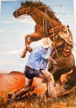 Impressionismus Werke - Cowboy 2